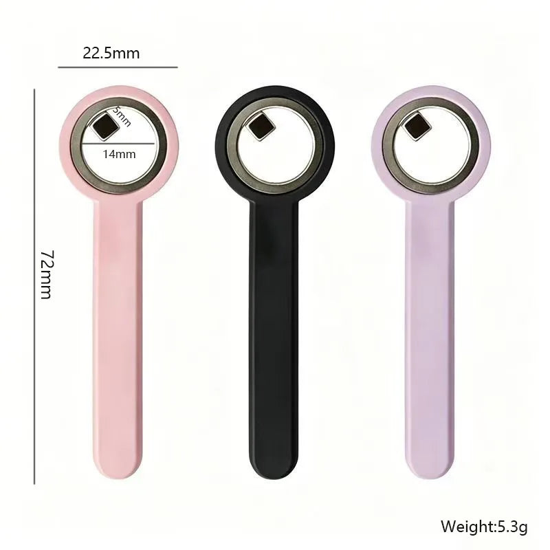Cat Eye Nail Magnet Ring Tool with Handle | DIY Manicure Nail Art Magnet Tool PLUSH