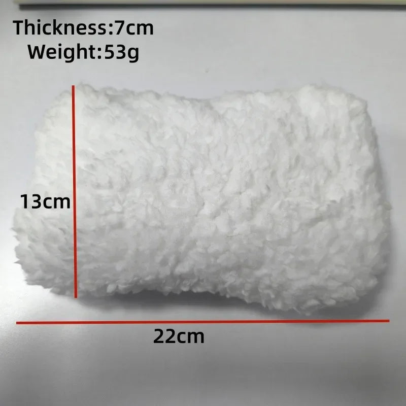 Fluffy Newborn Posing Pillow – Curly Soft Photo Prop Cushion Newborn Photography Prop PLUSH