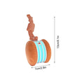USB Rechargeable Auto-Rolling Interactive Cat Ball Toy Interactive Pet Toy PLUSH 1PC