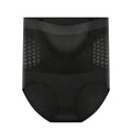 Zeriluna High Waist Shapewear Panties – Tummy Control & Butt Lift Shaping Panties PLUSH Black Color 3XL