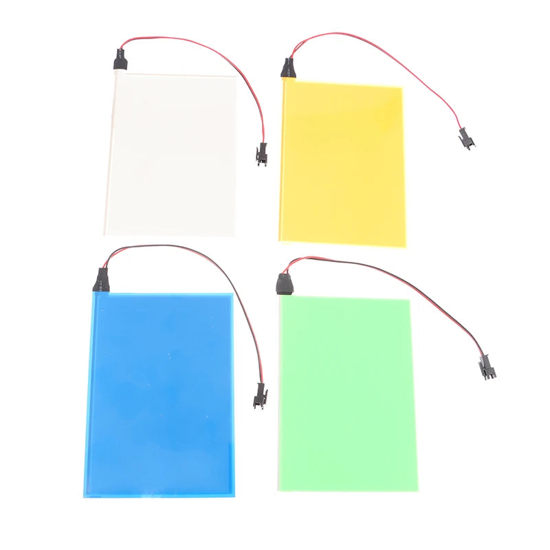 EL LED Backlight Panel 15×13.5cm Electroluminescent + DC 12V Inverter EL Backlight Panel PLUSH