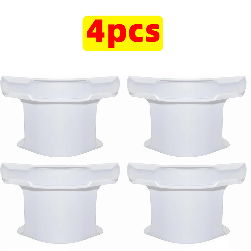 Heavy Duty Bed Sheet Corner Clips – Grippers 4/8/12 Pcs Bed Sheet Clips PLUSH White 4Pcs