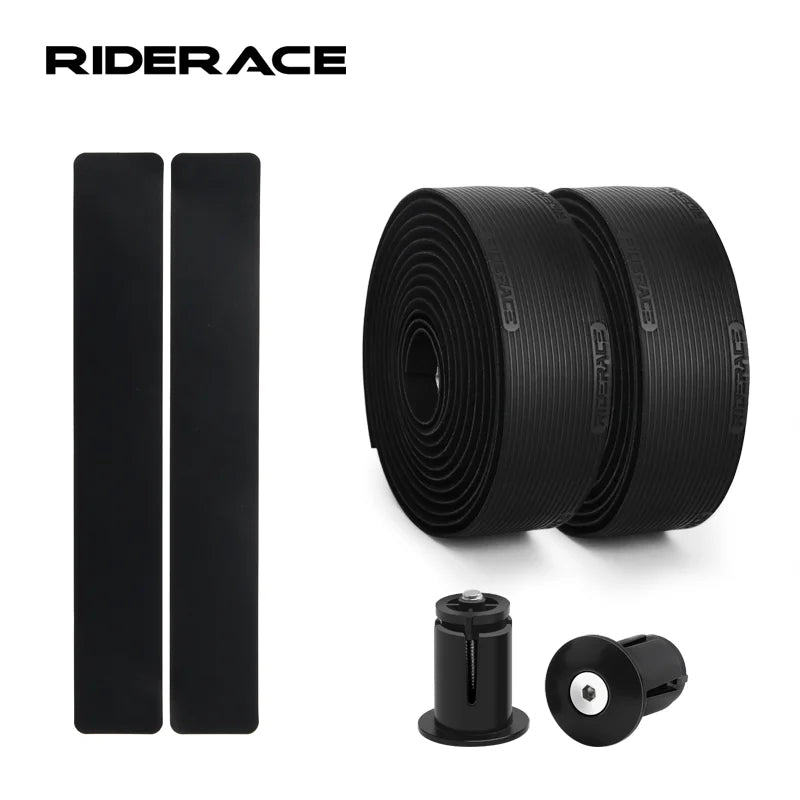 RIDERACE Road Bike Handlebar Tape – Non-Slip Soft Cycling Wrap Bike Handlebar Tape PLUSH