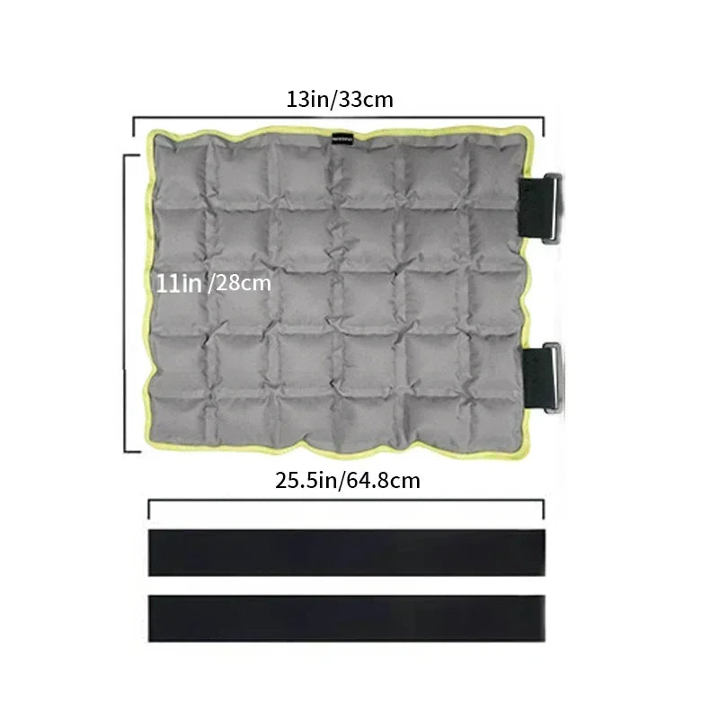 Hot & Cold Compress Knee Wrap – Gel Ice Pack Brace Support Knee Compress Wrap PLUSH