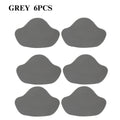 6-Pack PU Sneaker Heel Repair Patches – Shoe Protector Stickers Shoe Repair Patches PLUSH grey