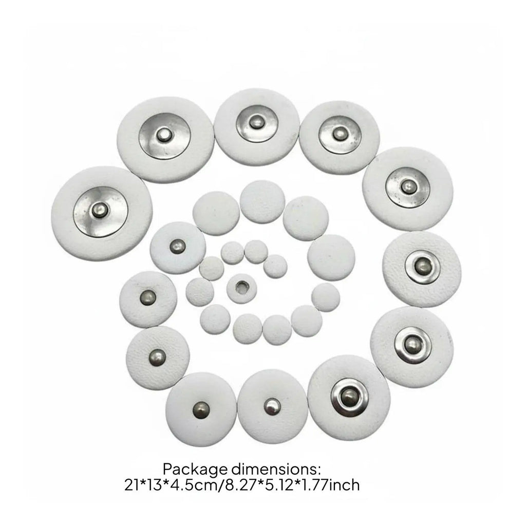 28-Pc Sheepskin Soprano Sax Key Pads B-Flat 8.5–37mm Set Saxophone Pad Set PLUSH