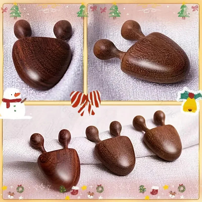 Wooden Gua Sha Stick – Nose, Eye & Face Massage Tool Facial Massage Tool PLUSH