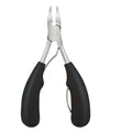 Ouriner Black Stainless Steel Cuticle Nipper & Nail Clipper Nail Manicure Set PLUSH 1 PC