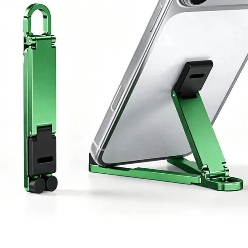 Mini Foldable Keychain Phone Stand – Multi-Angle Hands-Free Phone Stand PLUSH A6