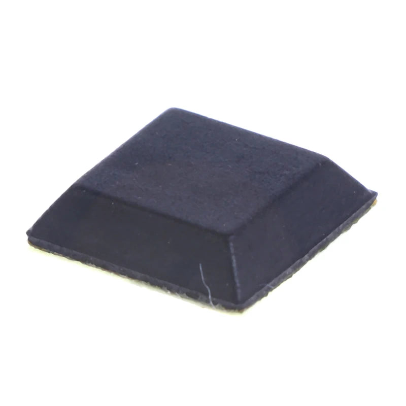40pcs Square Rubber Bumper Feet Self-Adhesive Furniture Pads Rubber Bumper Pads PLUSH