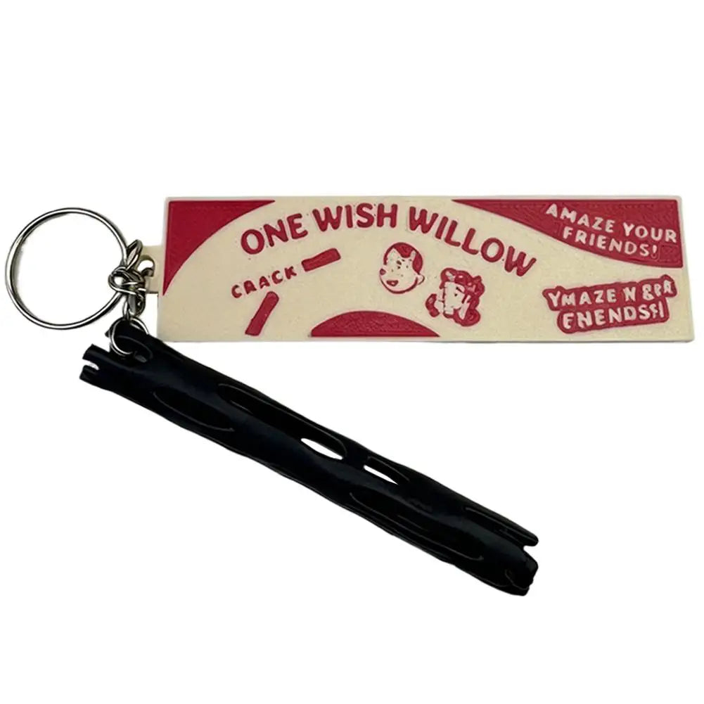 3D Printed Wishing Willow Snap Stick – Lucky Gift Box Favor Novelty Party Favor PLUSH D