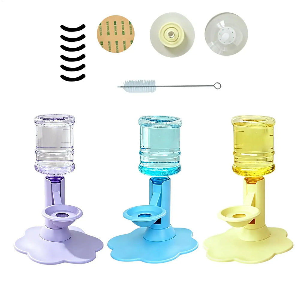 Gravity Pet Water Dispenser Stand for Cats & Small Dogs Pet Water Dispenser PLUSH