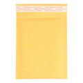 Yellow Kraft Bubble Mailers Self Seal Padded Envelopes 10-20pk Bubble Mailers PLUSH 18x23cm 10pcs