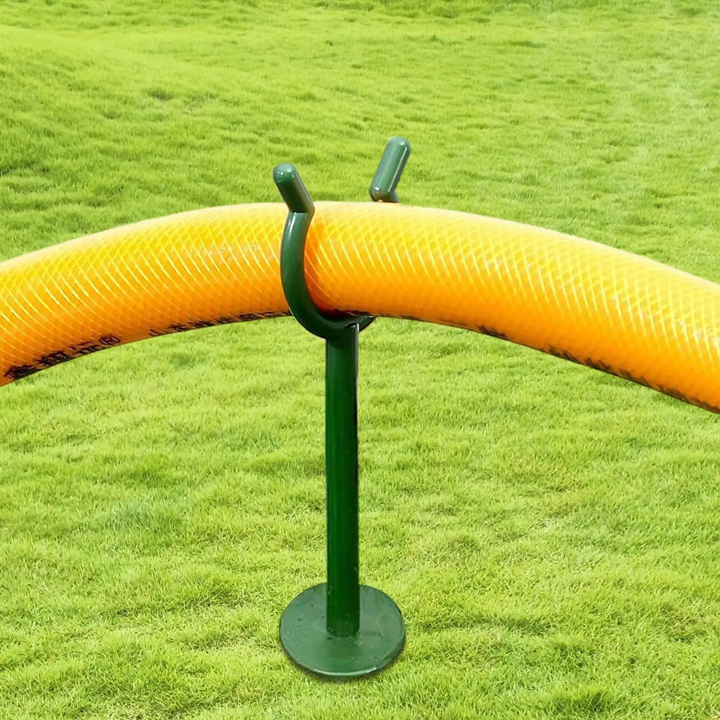 10-Pack Garden Hose Guide Stakes – Anti-Tangle Lawn Holder Garden Hose Guide PLUSH