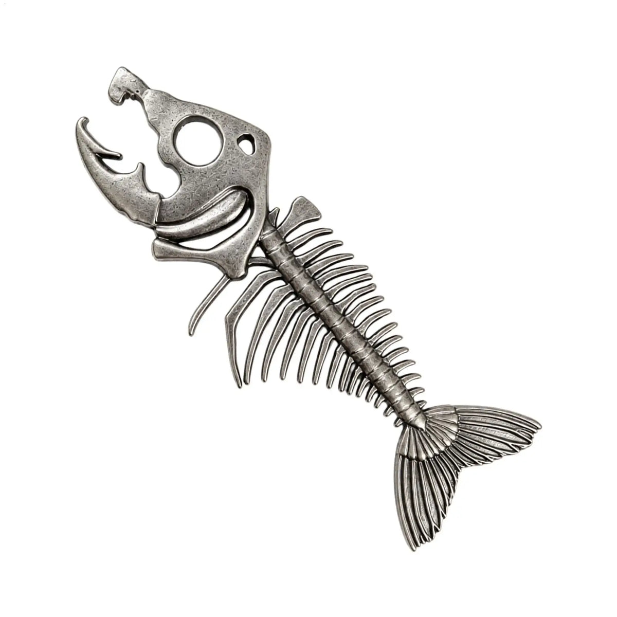 Fishbone Novelty Bottle Opener | Zinc Alloy Bar Tool Novelty Bottle Opener PLUSH