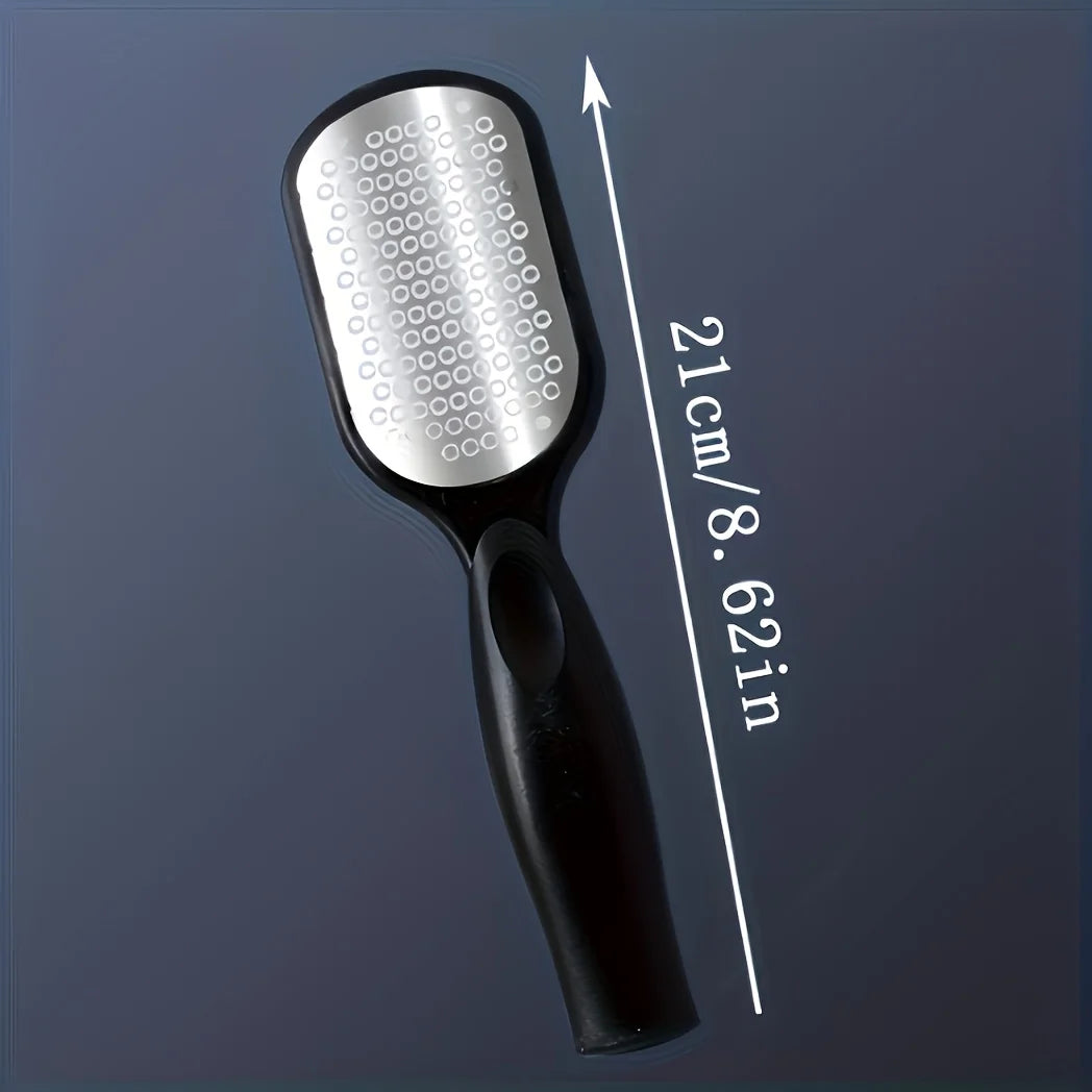 Stainless Steel Foot File & Rasp – Heavy-Duty Pedicure Tool Foot Rasp File PLUSH