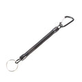 Spring Elastic Wrist Keychain Lanyard – Hiking Fishing EDC Elastic Key Lanyard PLUSH 26cm random color