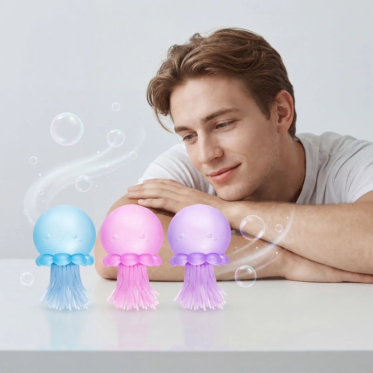 Jellyfish Squishy Sensory Toy – Slow Rebound Squeeze Fidget Ball Squishy Fidget Toy PLUSH