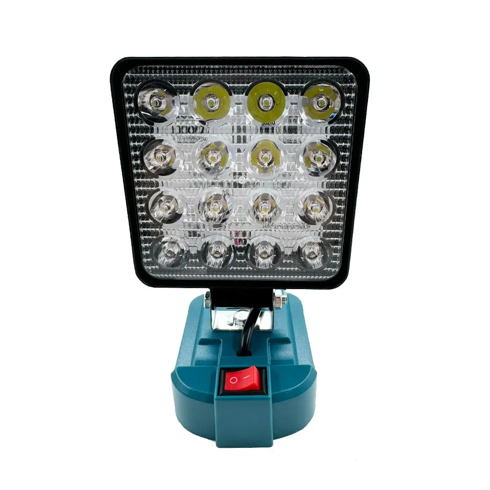 ZWINCKY 4" Cordless LED Work Light for Makita 14.4V–18V Battery Cordless Work Light PLUSH