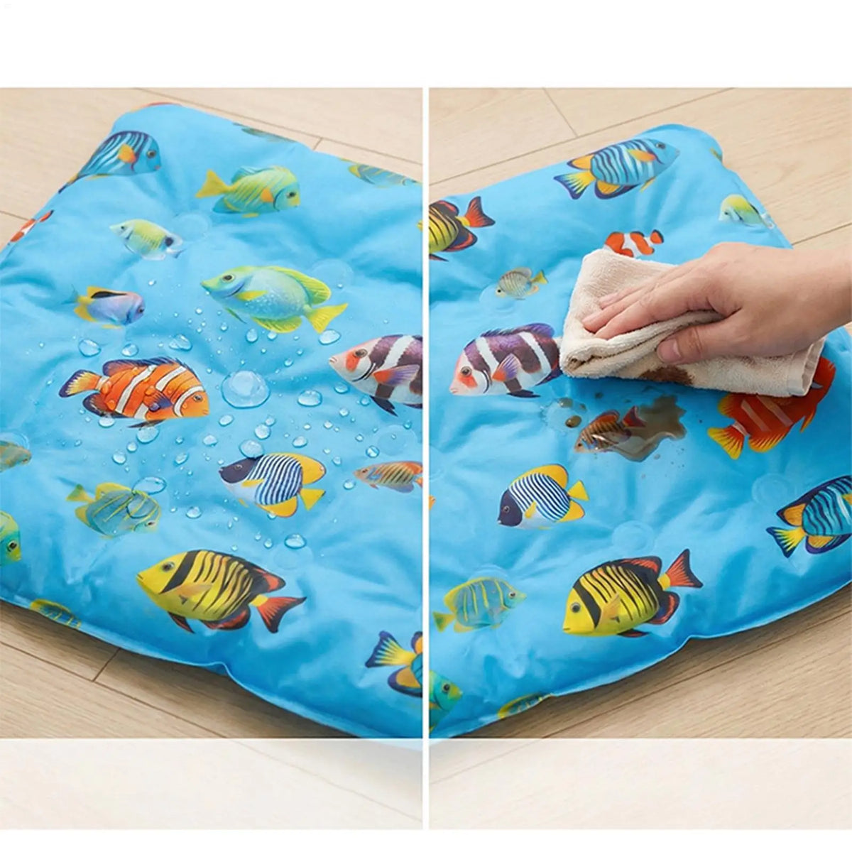 Pet Cooling Mat for Dogs & Cats – Washable Self-Cooling Pad Pet Cooling Mat PLUSH