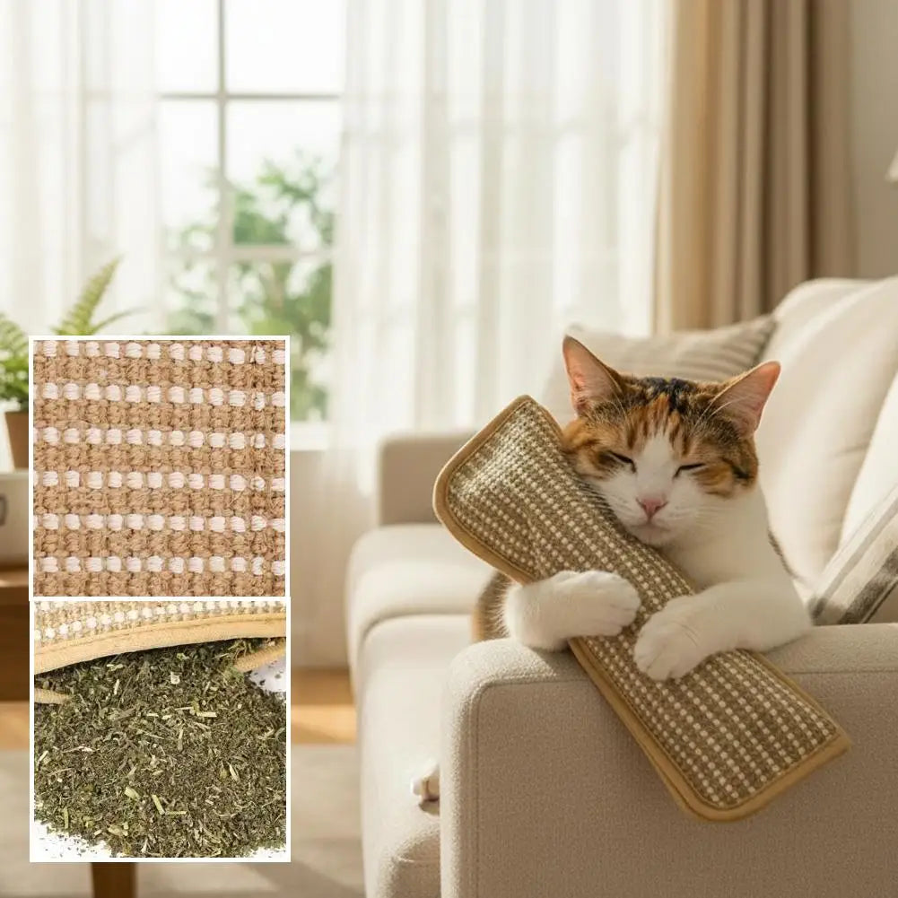 Catnip Pillow Cat Toy – Bite-Resistant Cotton Kicker Cat Catnip Toy PLUSH