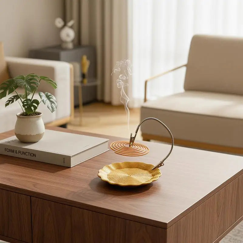Portable Iron Mosquito Coil Holder with Detachable Clip Mosquito Coil Holder PLUSH