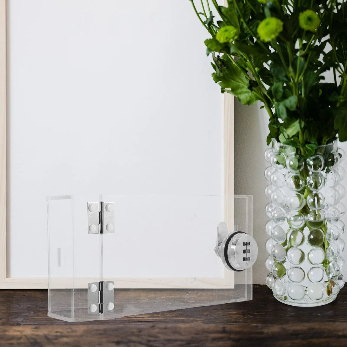 Lockable Clear Acrylic Phone Storage Cabinet | Classrooms Phone Storage Cabinet PLUSH