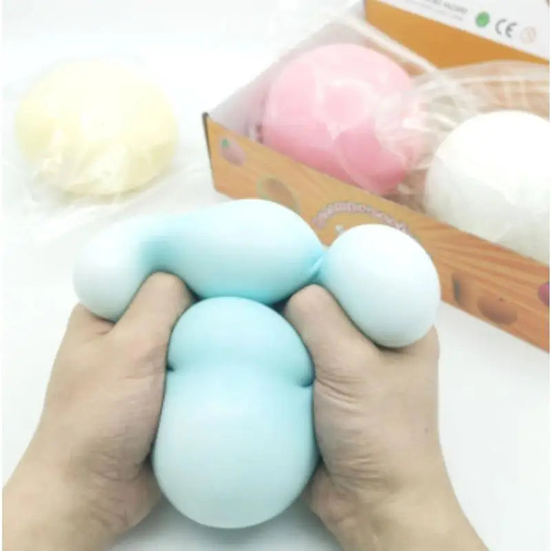 Mochi Taba Squishy 10cm Cheese Ball – Extra Large Soft Toy Squishy Novelty Toy PLUSH