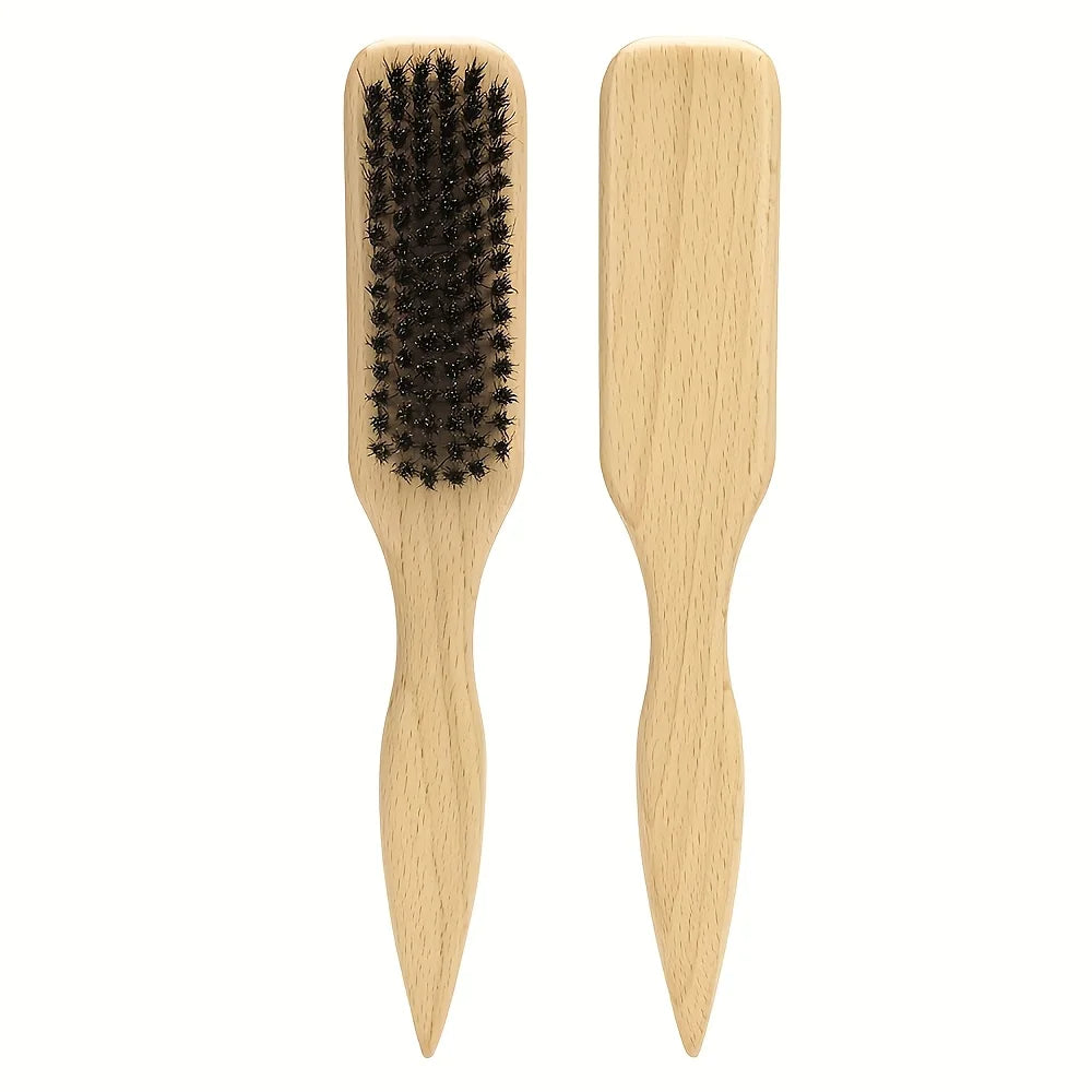Bamboo Handle Hair Brush – Soft Bristles, All Hair Types Hair Brush PLUSH hairbrush