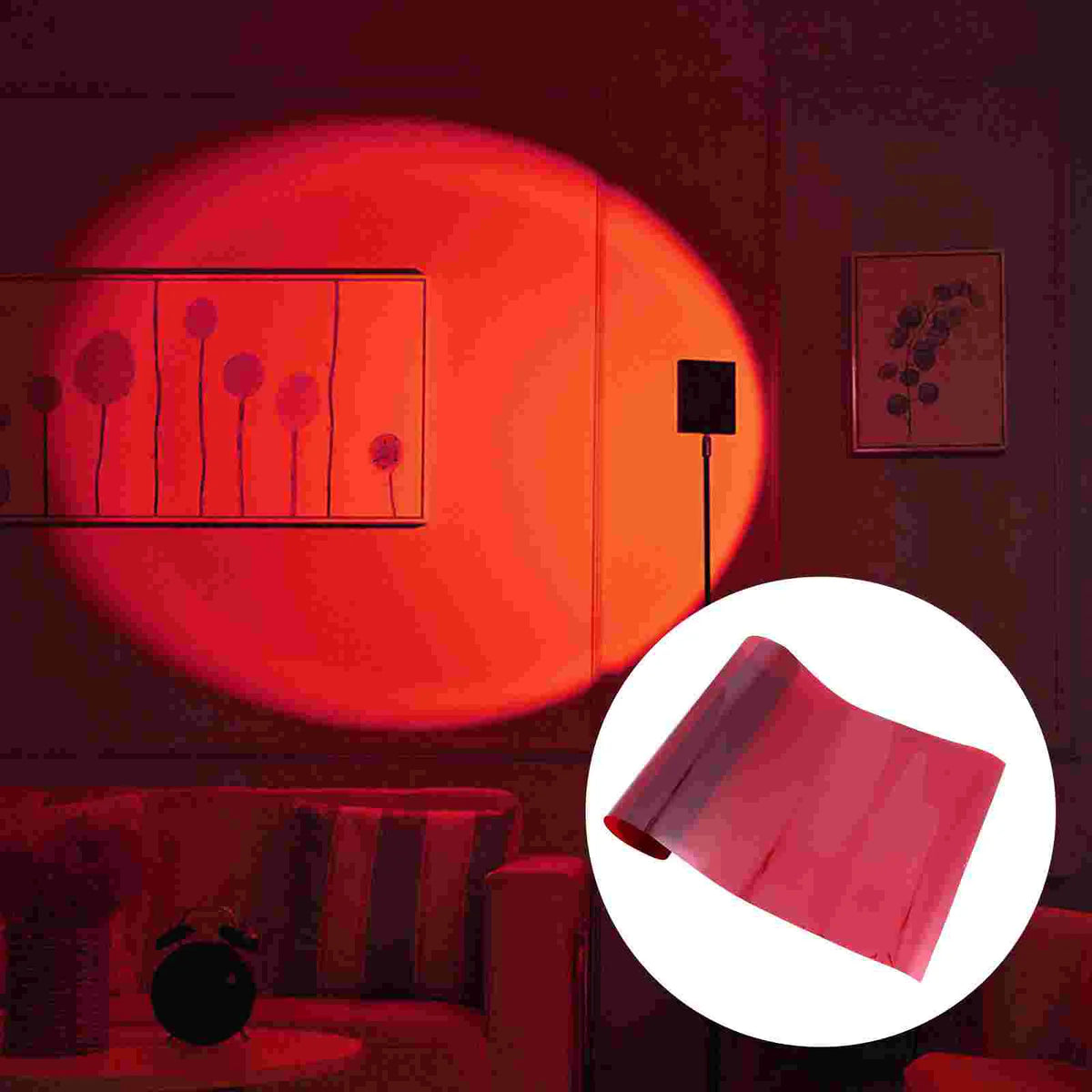 Color Correction Gel Light Film – Amber & Orange Camera Filters Photography Gel Filter PLUSH