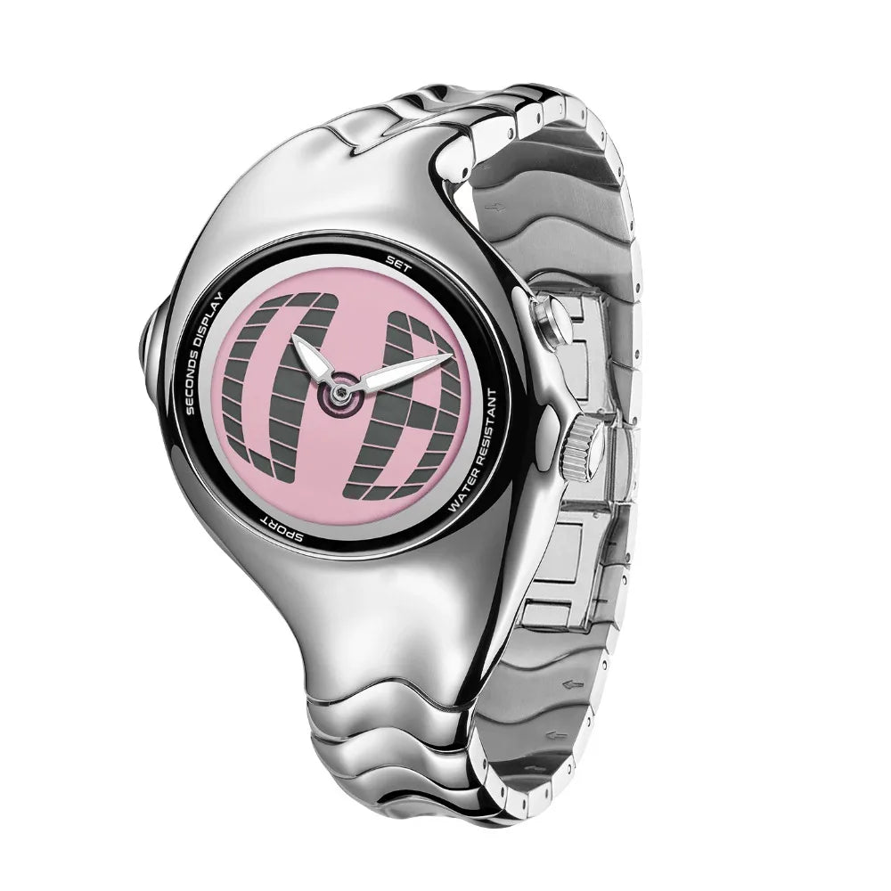 Y2K Retro Unisex Quartz Watch – Analog Digital Streetwear Retro Fashion Watch PLUSH A5