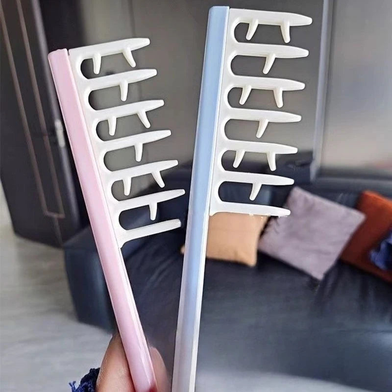 Antler Shaped Hair Seam Comb for Thick, Curly & Wavy Hair Hair Styling Comb PLUSH
