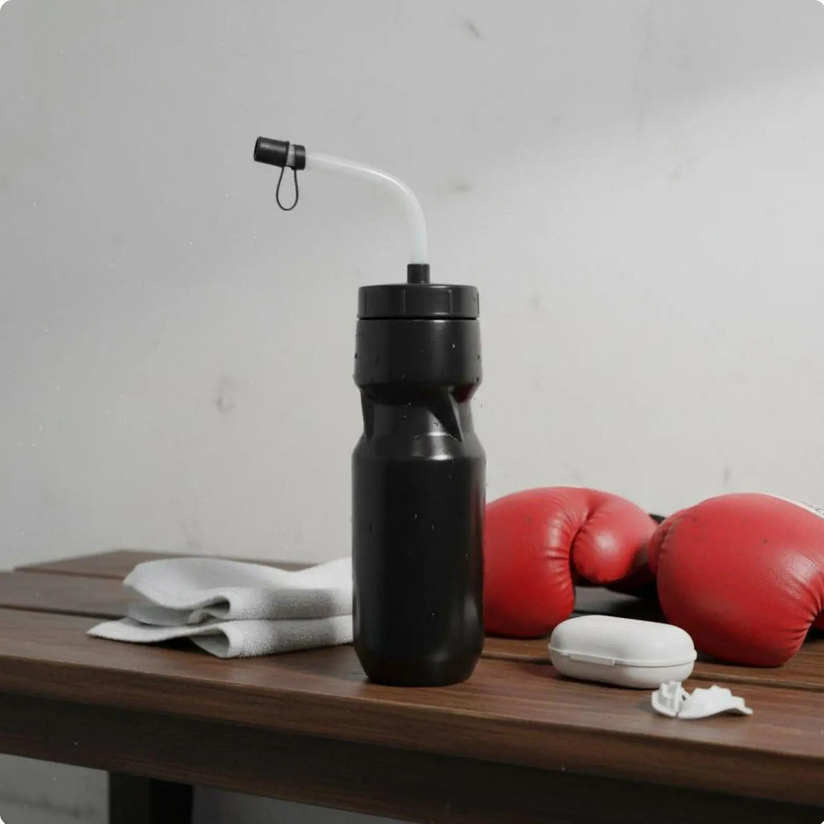 Training Squeeze Sports Bottle – Boxing, Cycling & Outdoor Squeeze Sports Bottle PLUSH Black1
