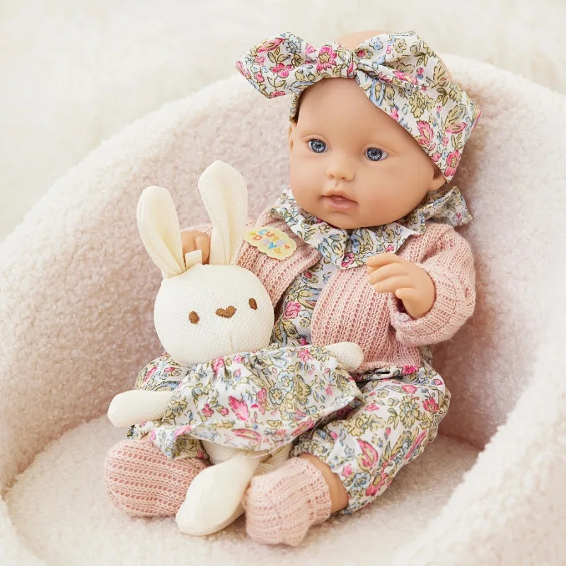 30cm Lifelike Reborn Baby Doll – Realistic Vinyl Full Body Gift Reborn Baby Doll PLUSH