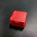 Stackable Hardware Storage Box | Screw & Nut Organizer Hardware Storage Box PLUSH Red
