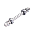 Bicycle Hub Axle Front & Rear Solid Shaft – Road MTB BMX Bicycle Hub Axle PLUSH Front