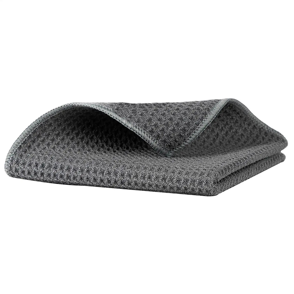 Waffle Weave Microfiber Cleaning Towels – Lint-Free, Quick-Dry Microfiber Cleaning Towel PLUSH