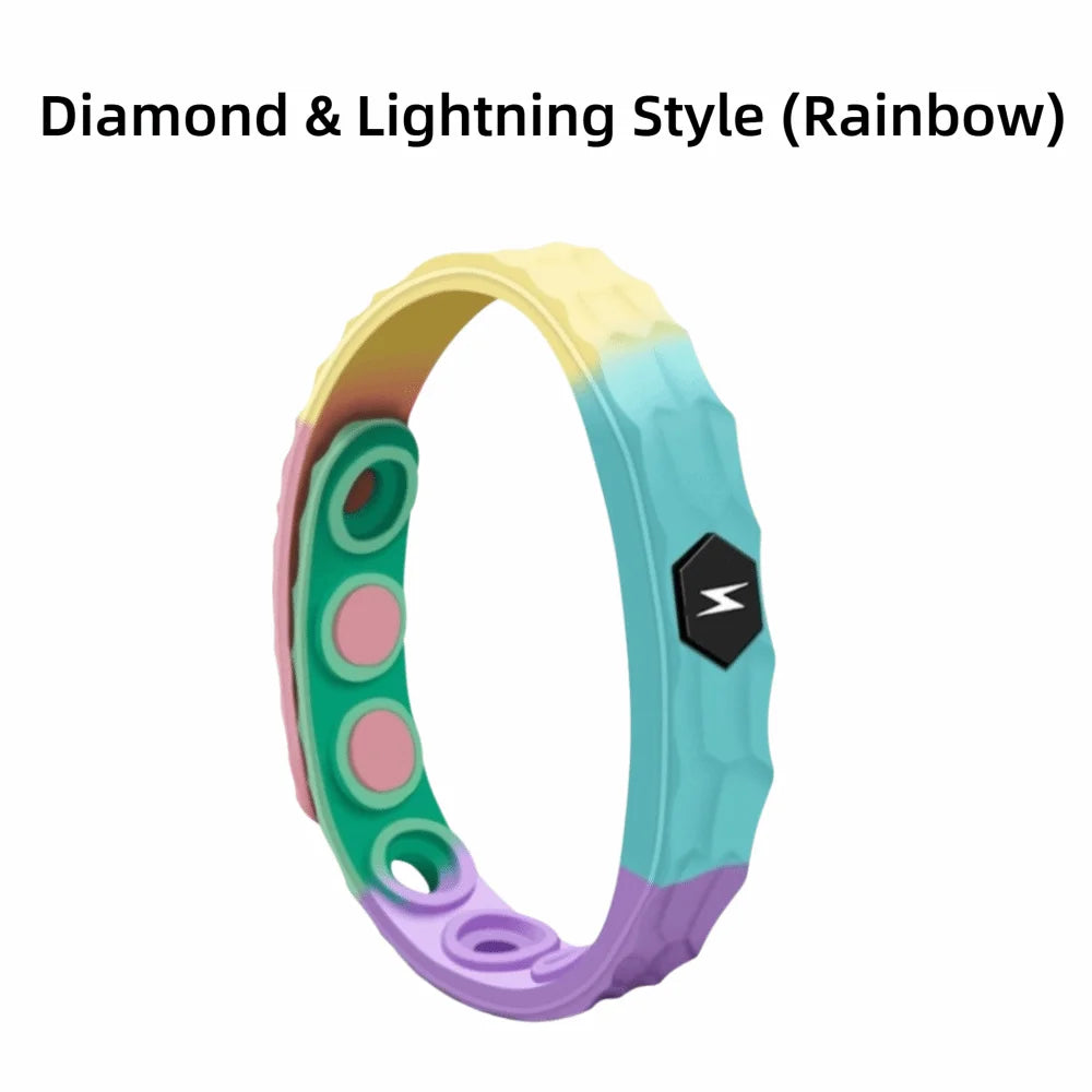 Antistatic Silicone Wrist Bracelet – Adjustable & Waterproof Antistatic Wrist Bracelet PLUSH Diamond Style 6