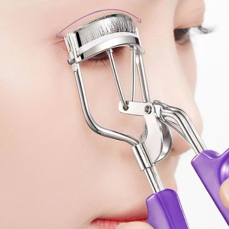 Purple Sunflower Eyelash Curler – Portable Stainless Steel Eyelash Curler PLUSH Default Title
