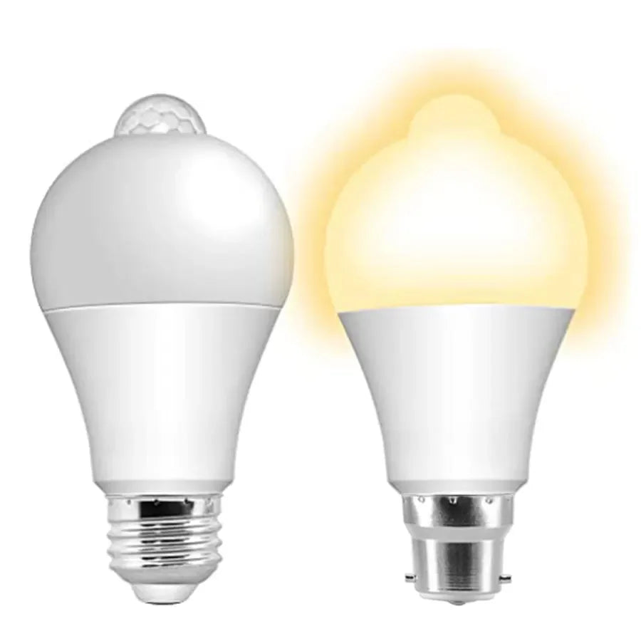 12W PIR Motion Sensor LED Bulb E27 B22 – Dusk to Dawn Motion Sensor Bulb PLUSH