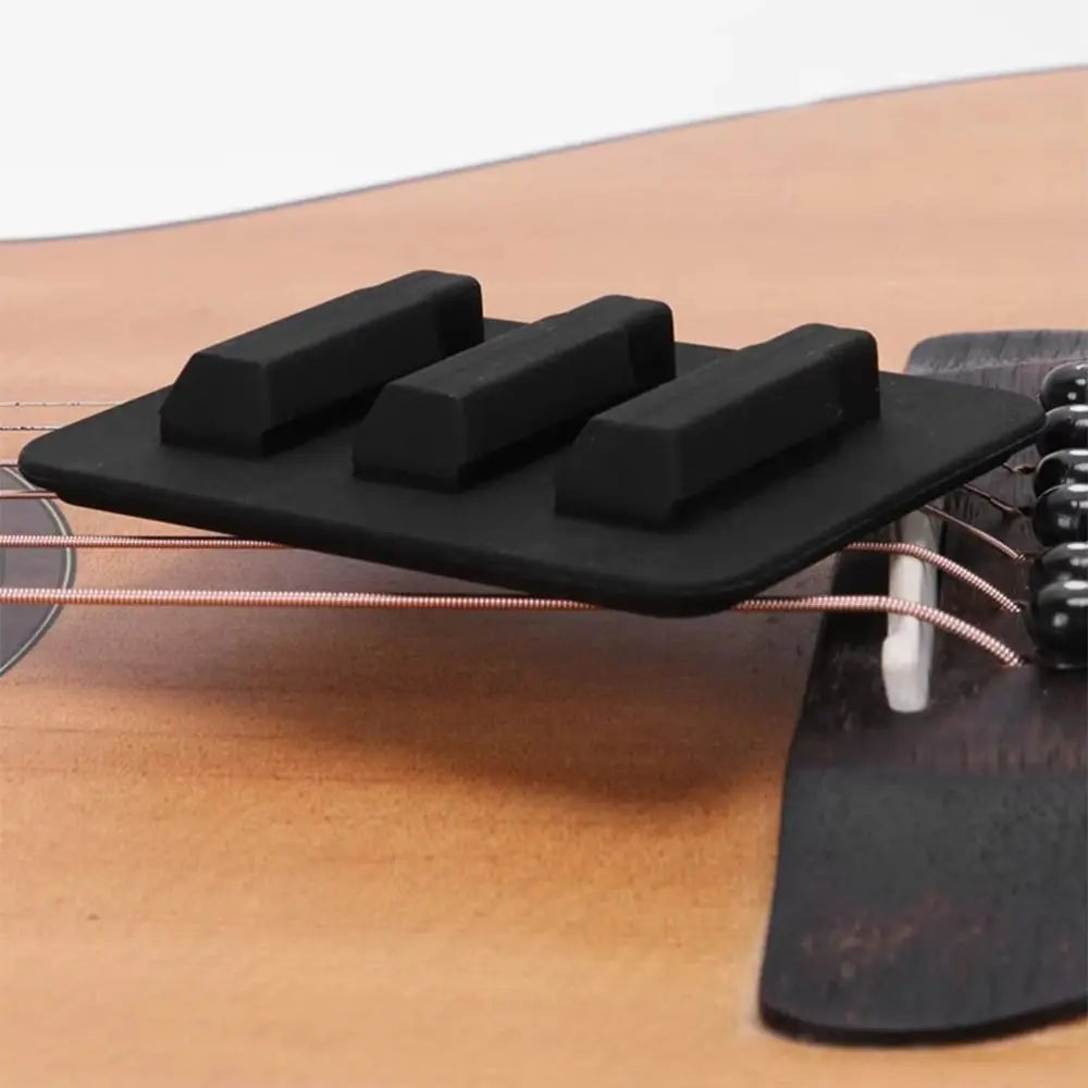 Silicone Guitar String Mute Pad – Reusable Noise Reducer Guitar Mute Pad PLUSH