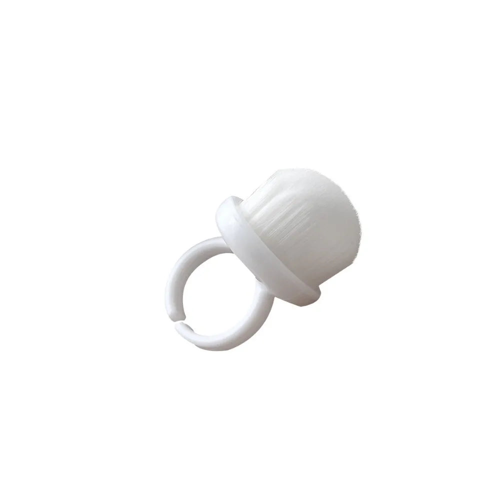 Ring Nail Dust Cleaning Brush – Manicure Tool | 3 Colors Nail Cleaning Brush PLUSH