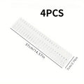 White Drawer Divider Partitions 4/8/12pcs – DIY Organizer Drawer Organizer PLUSH 4PCS