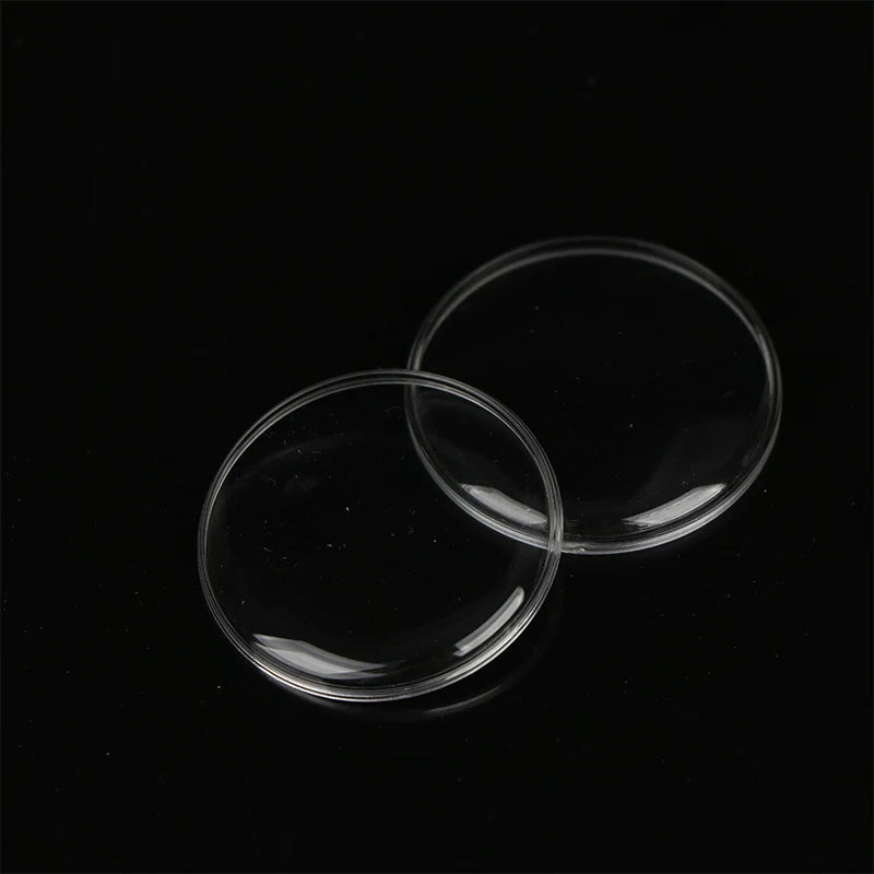 28mm–32.2mm Acrylic Watch Crystal Lens – Mirror Finish Cover Watch Crystal Lens PLUSH