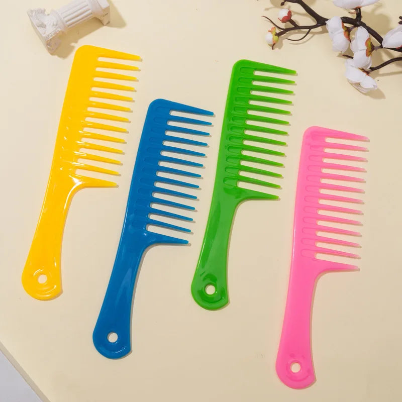 Wide Tooth Comb – Heat Resistant Detangling Brush for Curly Hair Hair Detangling Comb PLUSH
