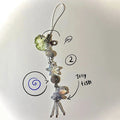 Ocean Seashell Jellyfish Phone Charm Strap & Bag Keychain Phone Charm Keychain PLUSH style 2