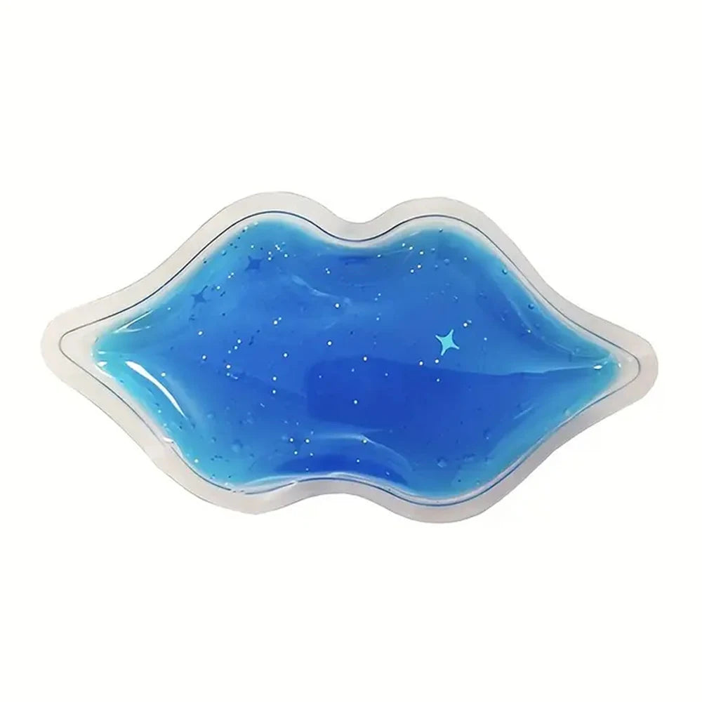 Lip & Eye Gel Ice Pack – Hot & Cold Compress | DUTRIEUX Eye & Lip Compress PLUSH Blue