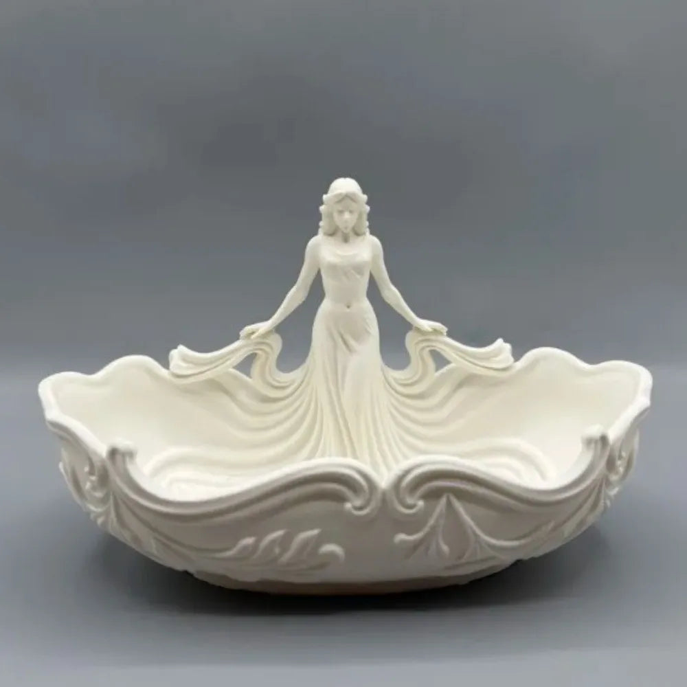 Statue-Shaped Jewelry Storage Tray | Elegant Desktop Organizer Jewelry Storage Tray PLUSH