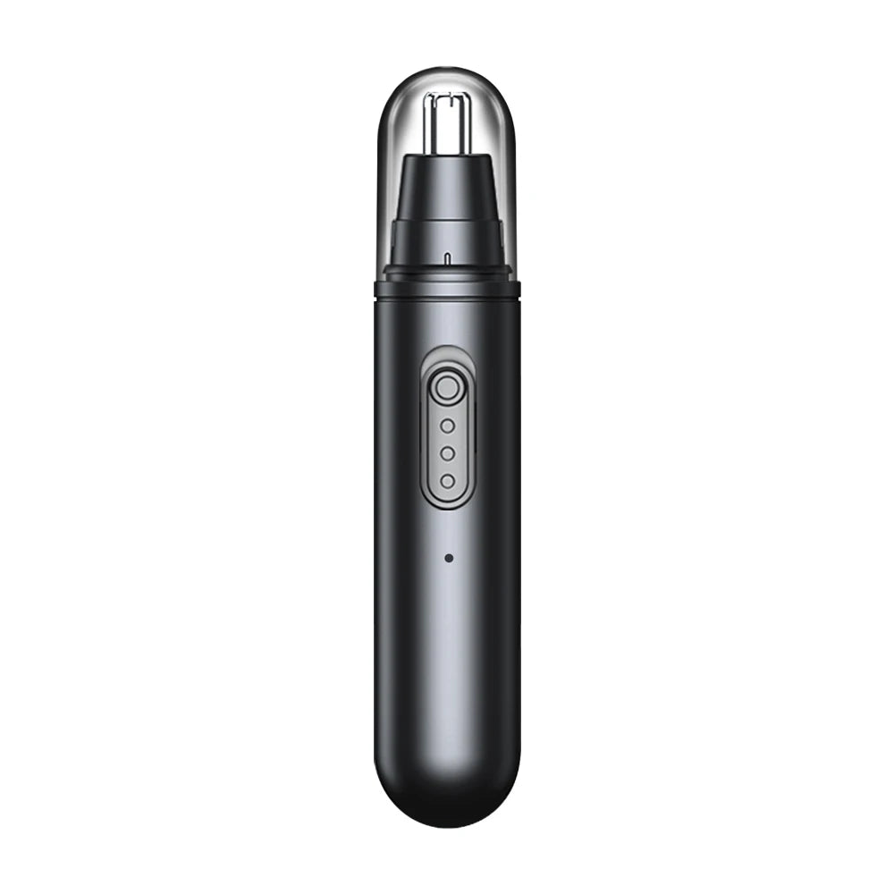 Raugee Electric Nose & Ear Hair Trimmer – Rechargeable Nose & Ear Trimmer PLUSH Black B