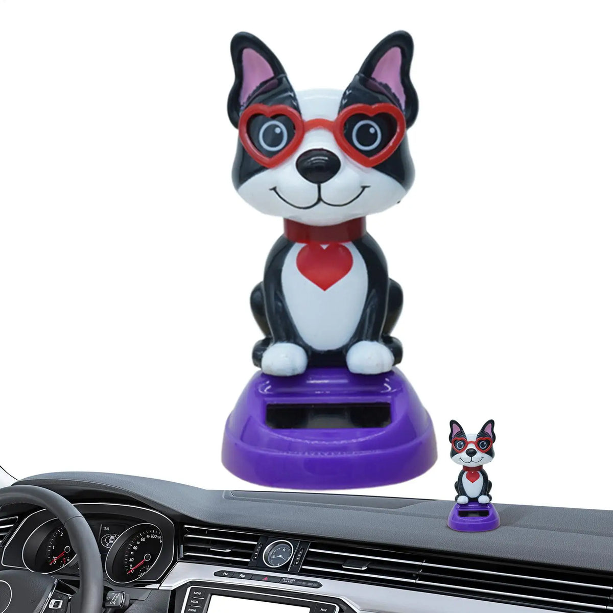 Solar Dancing Animal Bobble Head Car Dashboard Ornament Solar Dancing Toy PLUSH